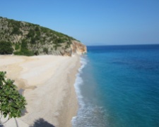 One of Albania's amazing untouched beaches. We hope it stays this way for some time to come...